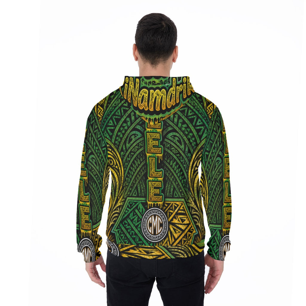 All-Over Print Men's Thicken Pullover Hoodie