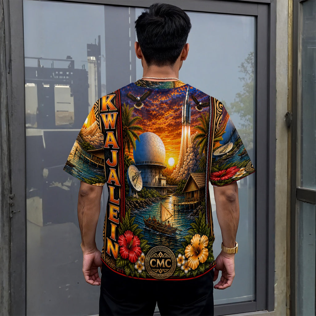 All-Over Print Unisex Drop-shoulder T-shirt|180GSM