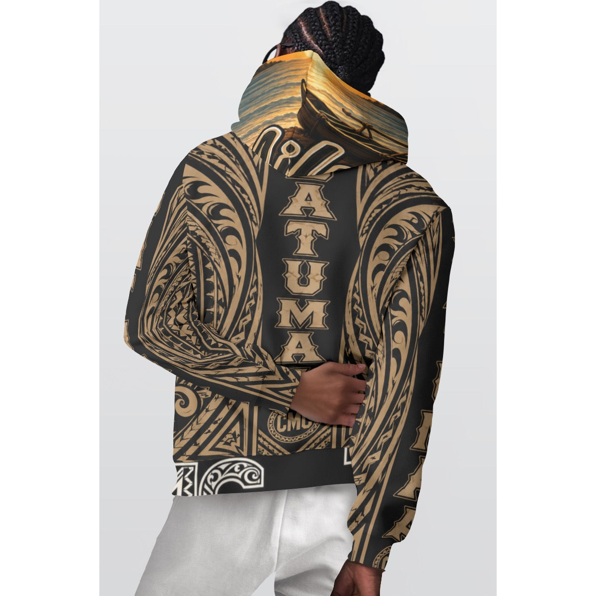 All-Over Print Men's Pullover Hoodie