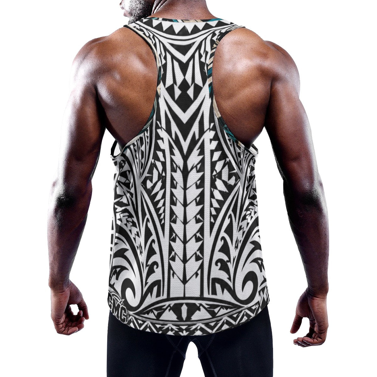 All-Over Print Men's Slim Y-Back Muscle Tank Top