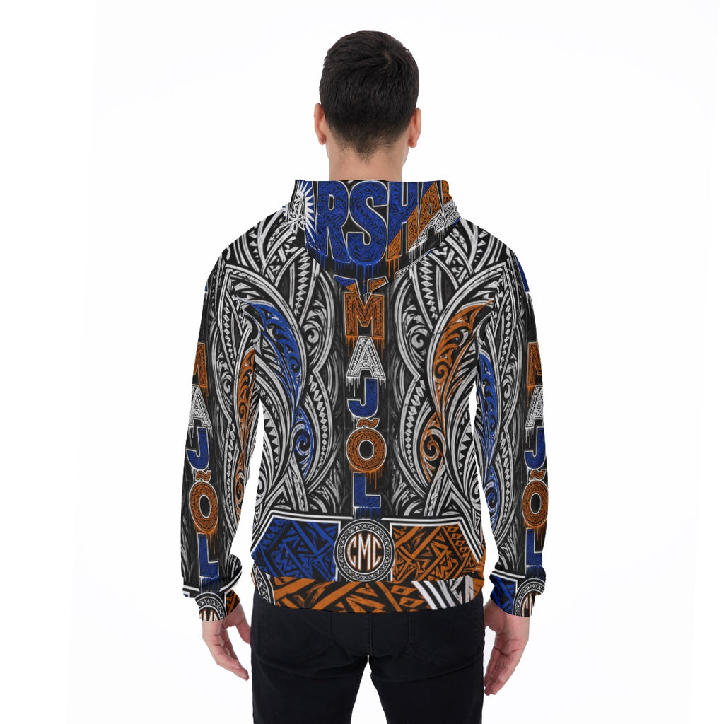 All-Over Print Men's Thicken Pullover Hoodie