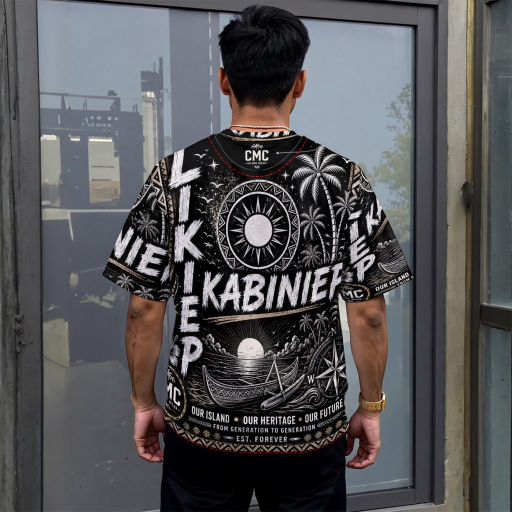 All-Over Print Unisex Drop-shoulder T-shirt|180GSM