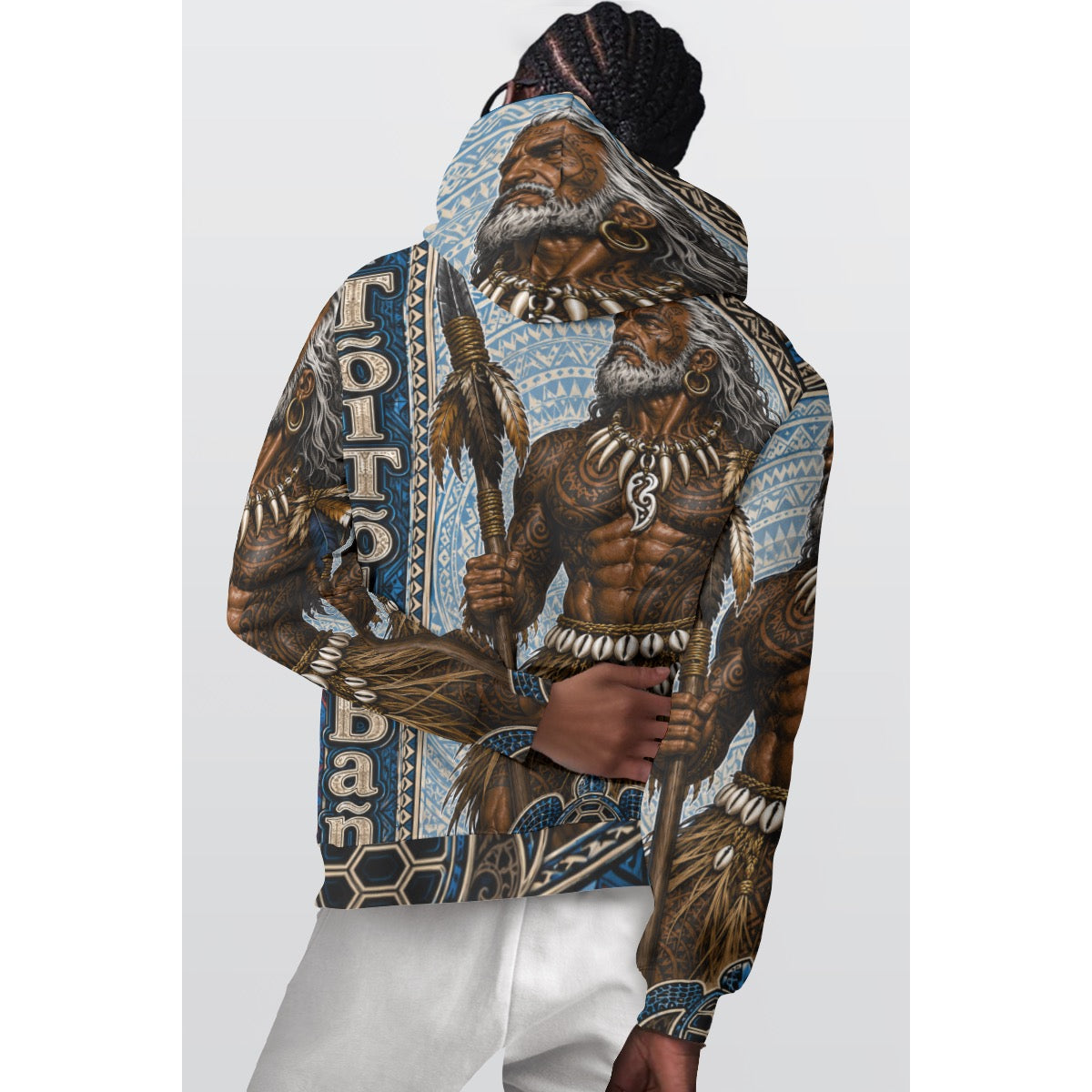 All-Over Print Men's Pullover Hoodie
