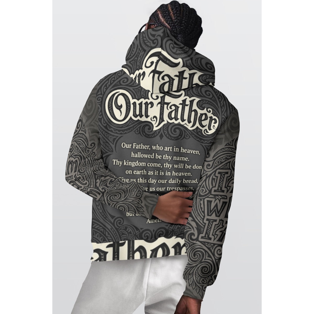 All-Over Print Men's Pullover Hoodie